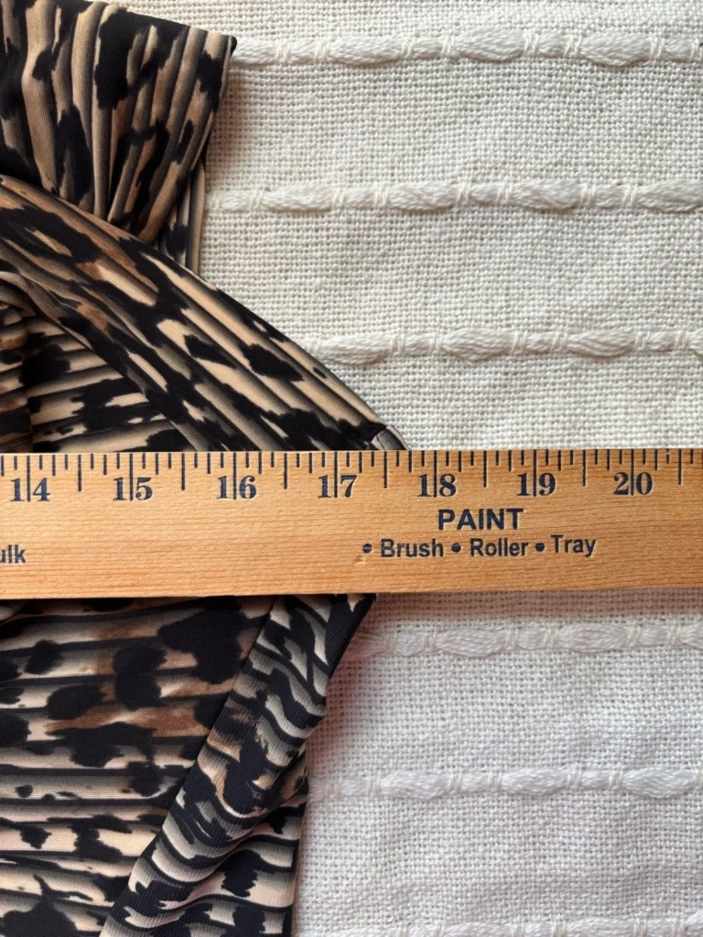 Miraclesuit Animal Print One-Piece Swimsuit in Black and Cream
